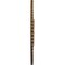 Ekena Millwork Melonie Ceiling Medallion (Fits Canopies up to 6 1/4"), 36 1/4"OD x 1 7/8"P, Smokey Topaz Crackle CM36MESTC - alternate 4
